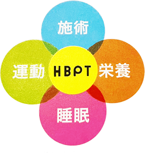 HBPT 施術 栄養 睡眠 運動